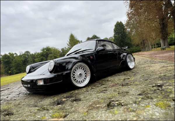 1:18 PORSCHE 911 964 Turbo 3.6 "BadBoys1" - Modell-Tuning BBS RS